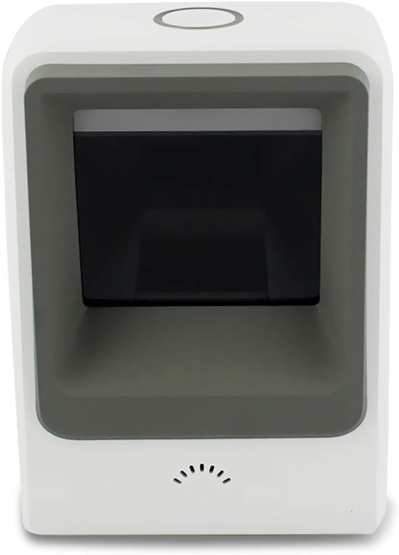 Industrial Desktop Barcode Scanner, Omnidirectional Hands Free USB Wired Barcode Reader N105606