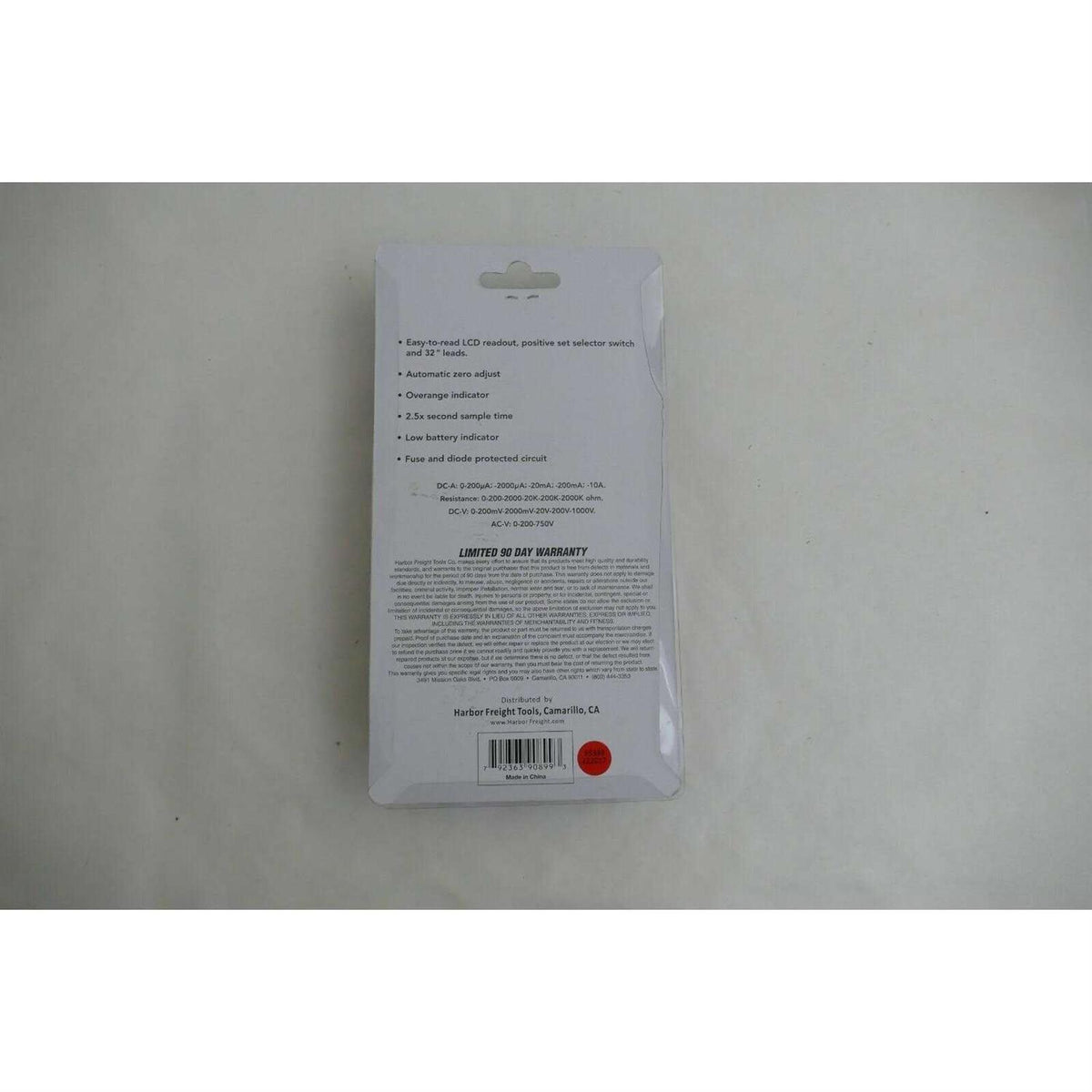 7-Function Digital Multimeter O79348