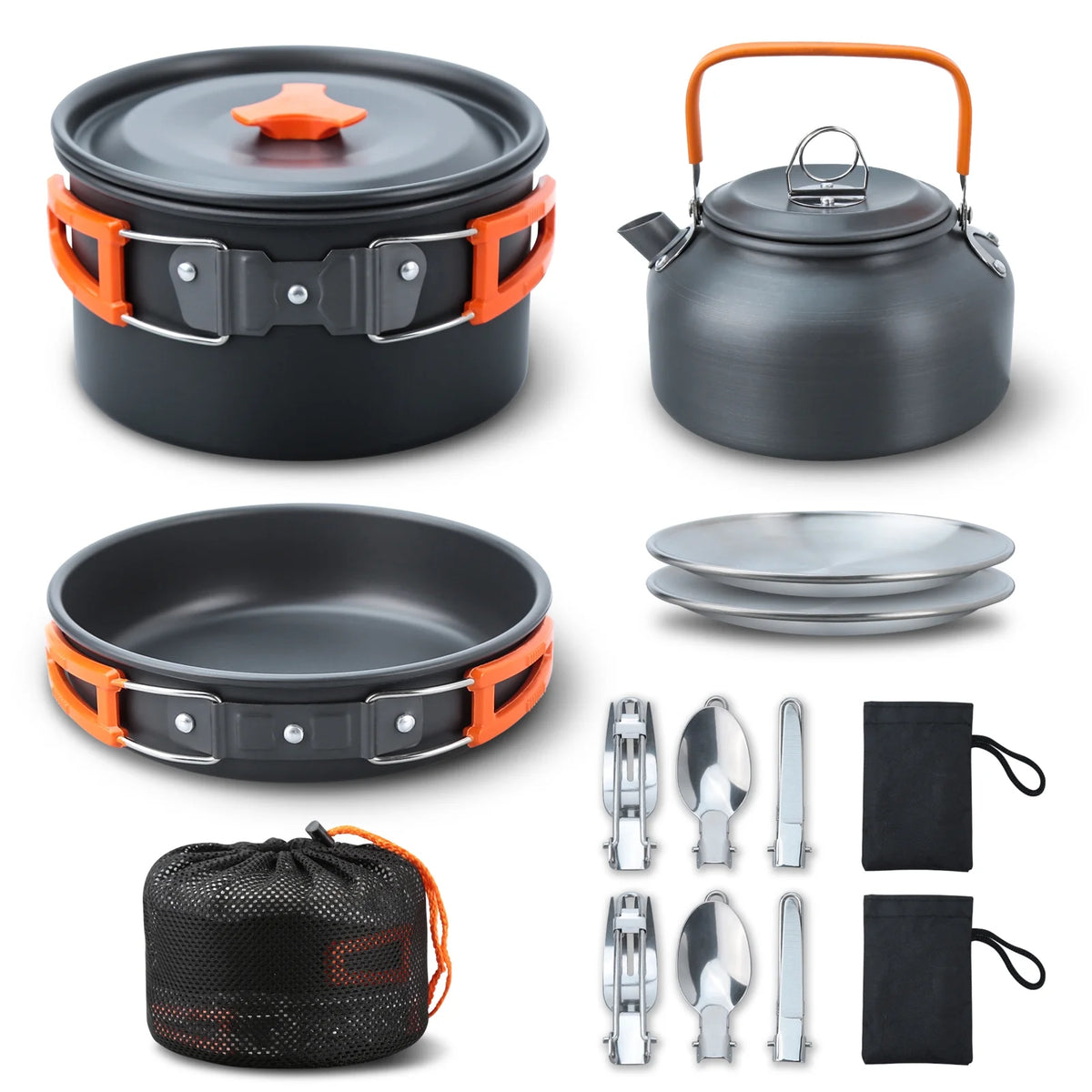 16pcs Camping Cookware Set Z202341
