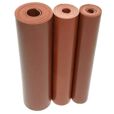 Red SBR Sheet 1/16 x 22 in x 3 ft W x 16 ft L D8787