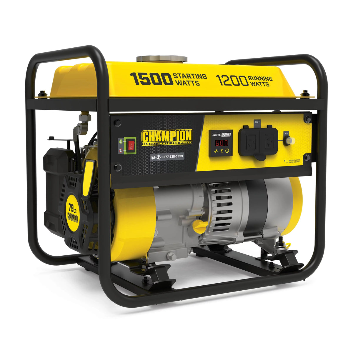 1500/1200 Watt Portable Generator W6807