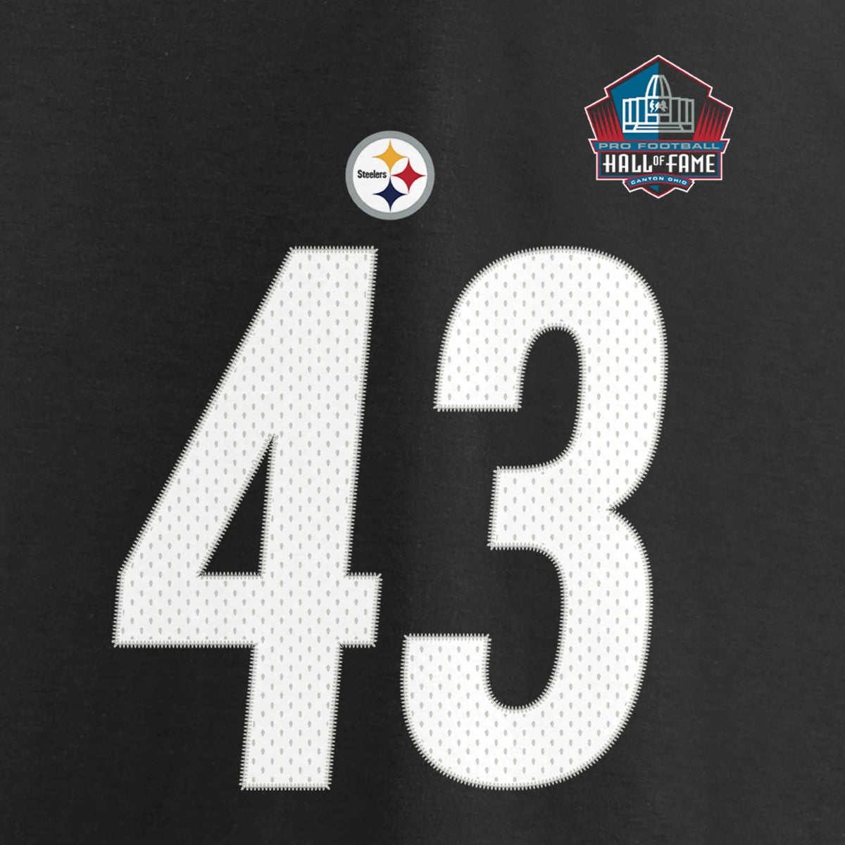 Black Pittsburgh Steelers Retired Player Football G141552