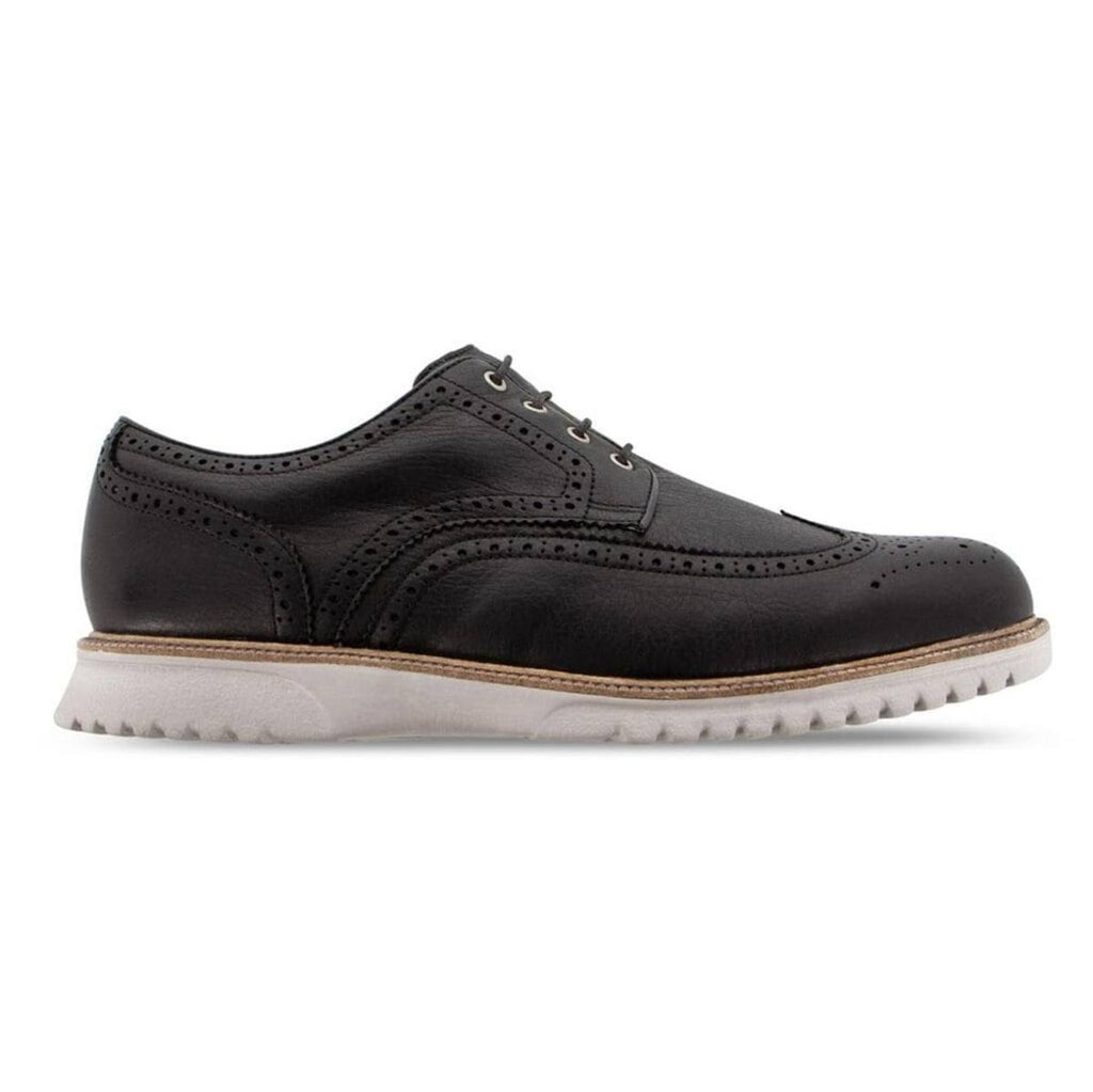 Black Wing Tip Casual Shoes B252746