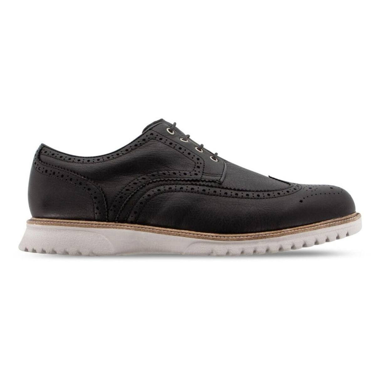 Black Wing Tip Casual Shoes B252746