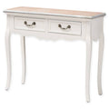 White/Oak Console Table V555