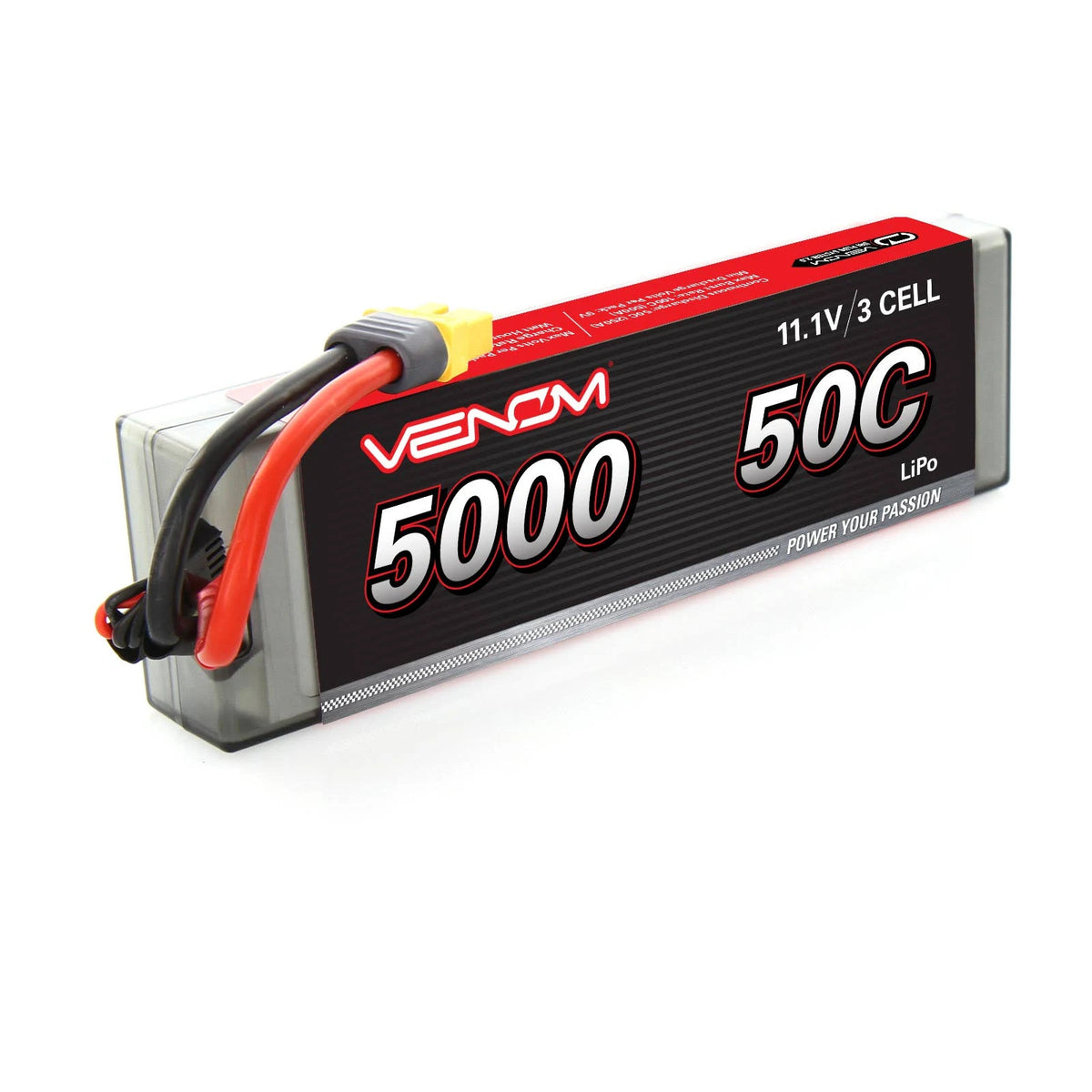 11.1V 5000mAh Lipo Hardcase Flat Pack Battery V36899