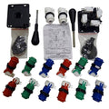 Arcade Control Panel RGB Kit 14 Buttons Joysticks A586666