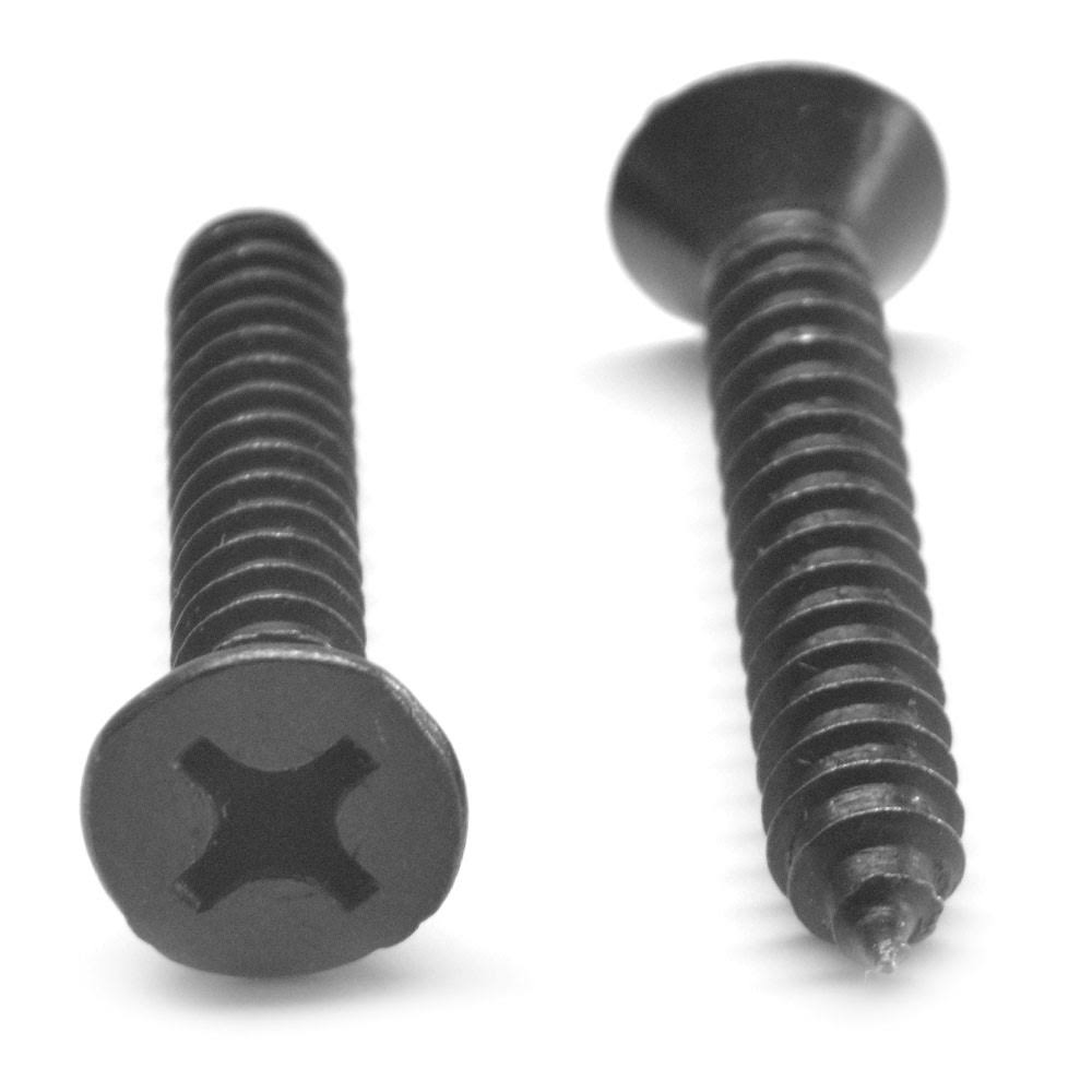 Black Oxide Flat Head Sheet Metal Screw G5382