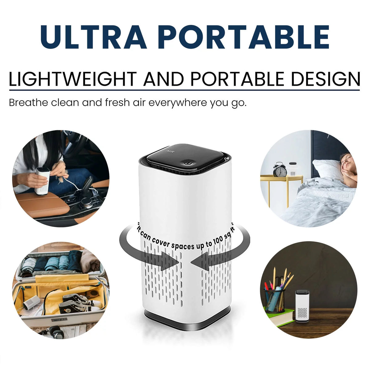 HEPA USB-C Powered Air Purifier R9281