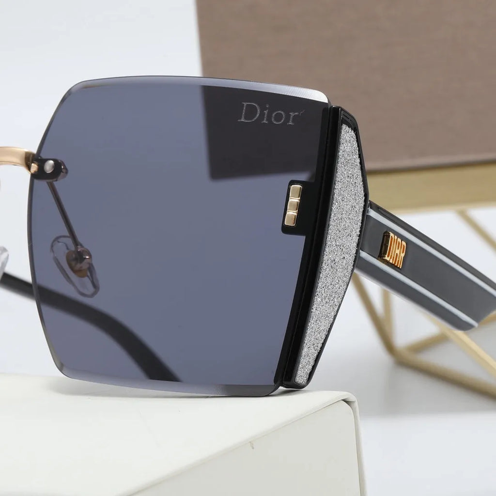 Frameless Square Polarized Sunglasses M9187