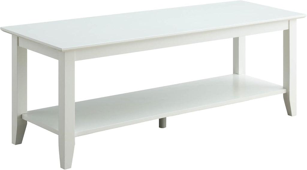 Espresso Coffee Table with Shelf E980701