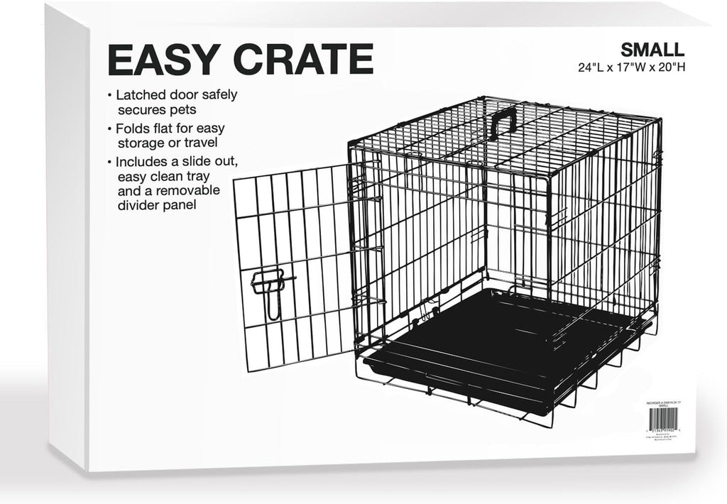 Black Medium-Large Dog Crate L2880