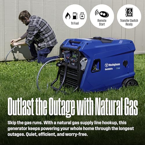 11000 Peak Watt Tri-Fuel Portable Inverter Generator Q7249