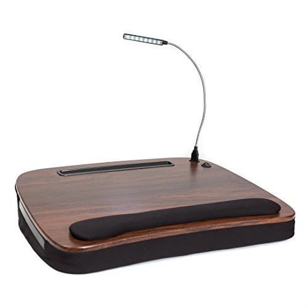 Memory Foam Lap Desk with USB Light J42906
