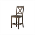 Weathered Russet X-Back Barstool O40321