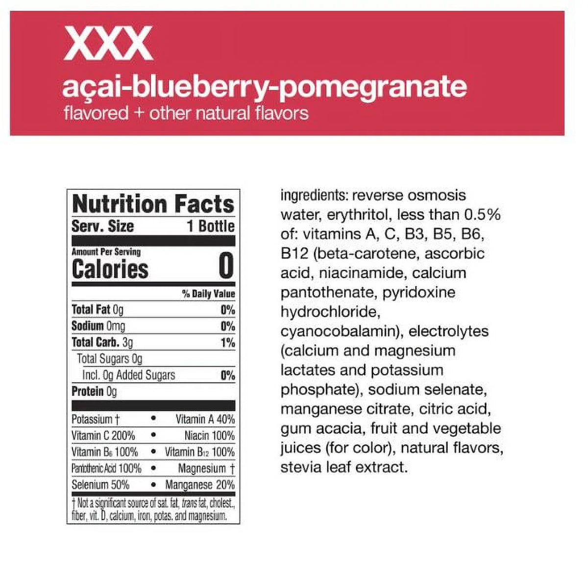 20 fl. oz. 20 pk. Nutrient Enhanced Water Variety Pack Z971973