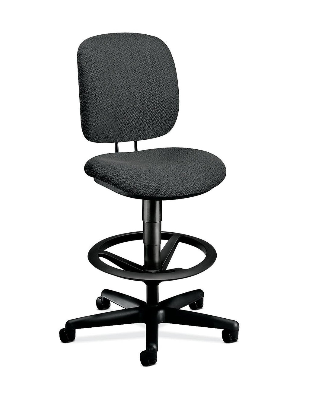 Gray Task Swivel Stool D618956