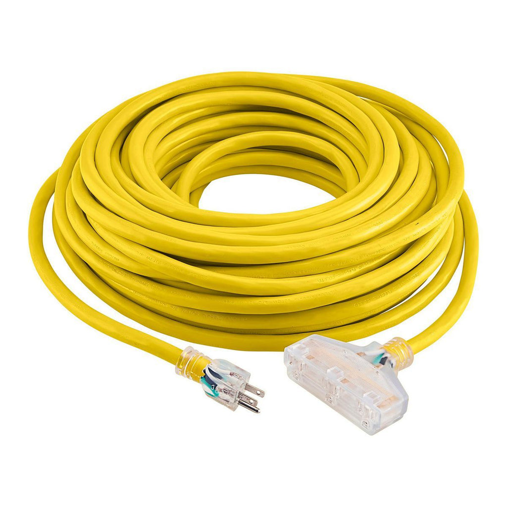 100 ft. 10/3 Gauge Triple-Tap Extension Cord P278