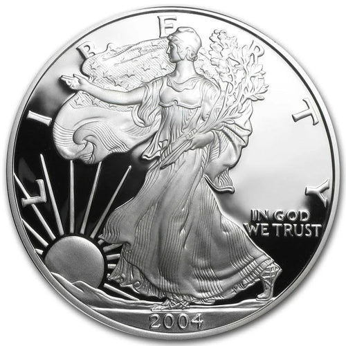 1 oz Proof Silver American Eagle with Box & COA P140559