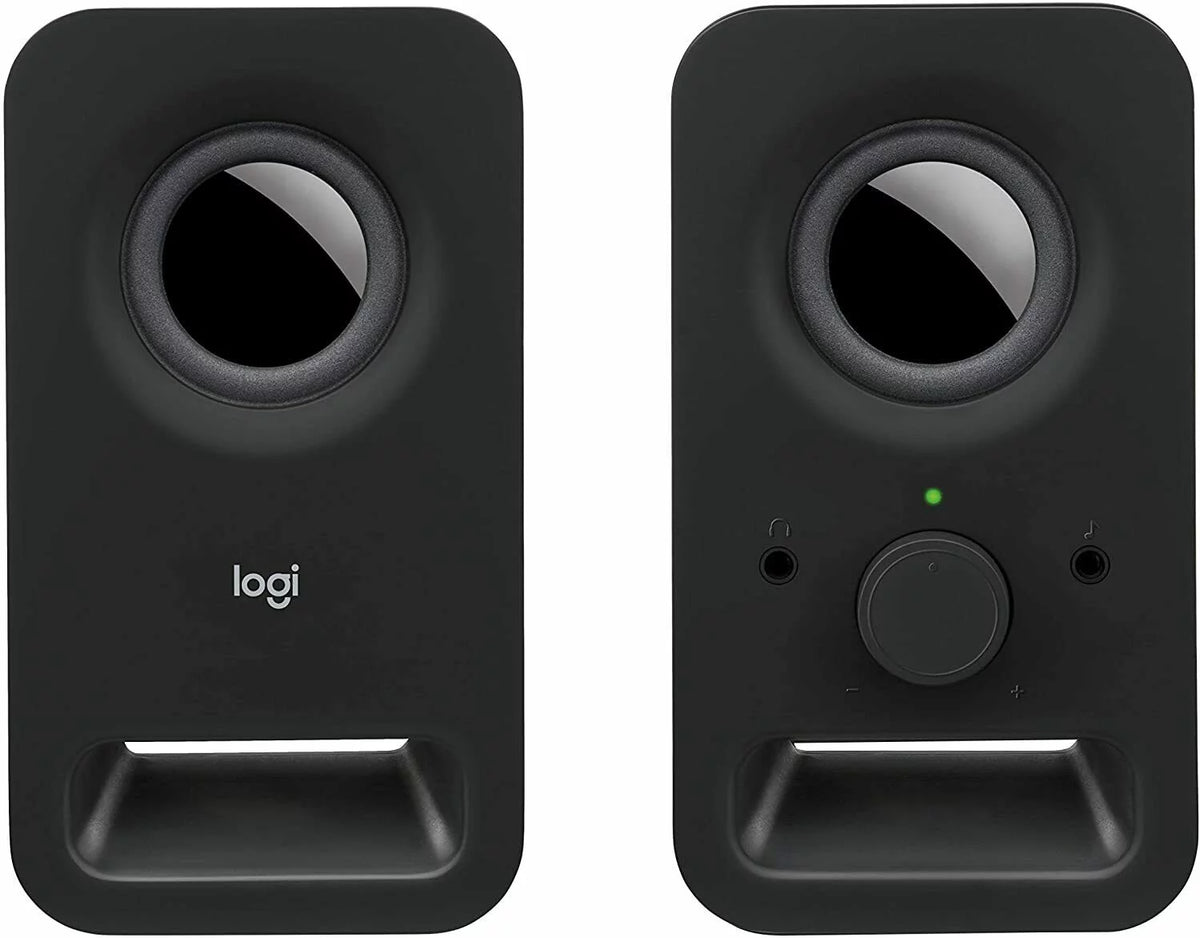Black Wired Computer Speakers K395043
