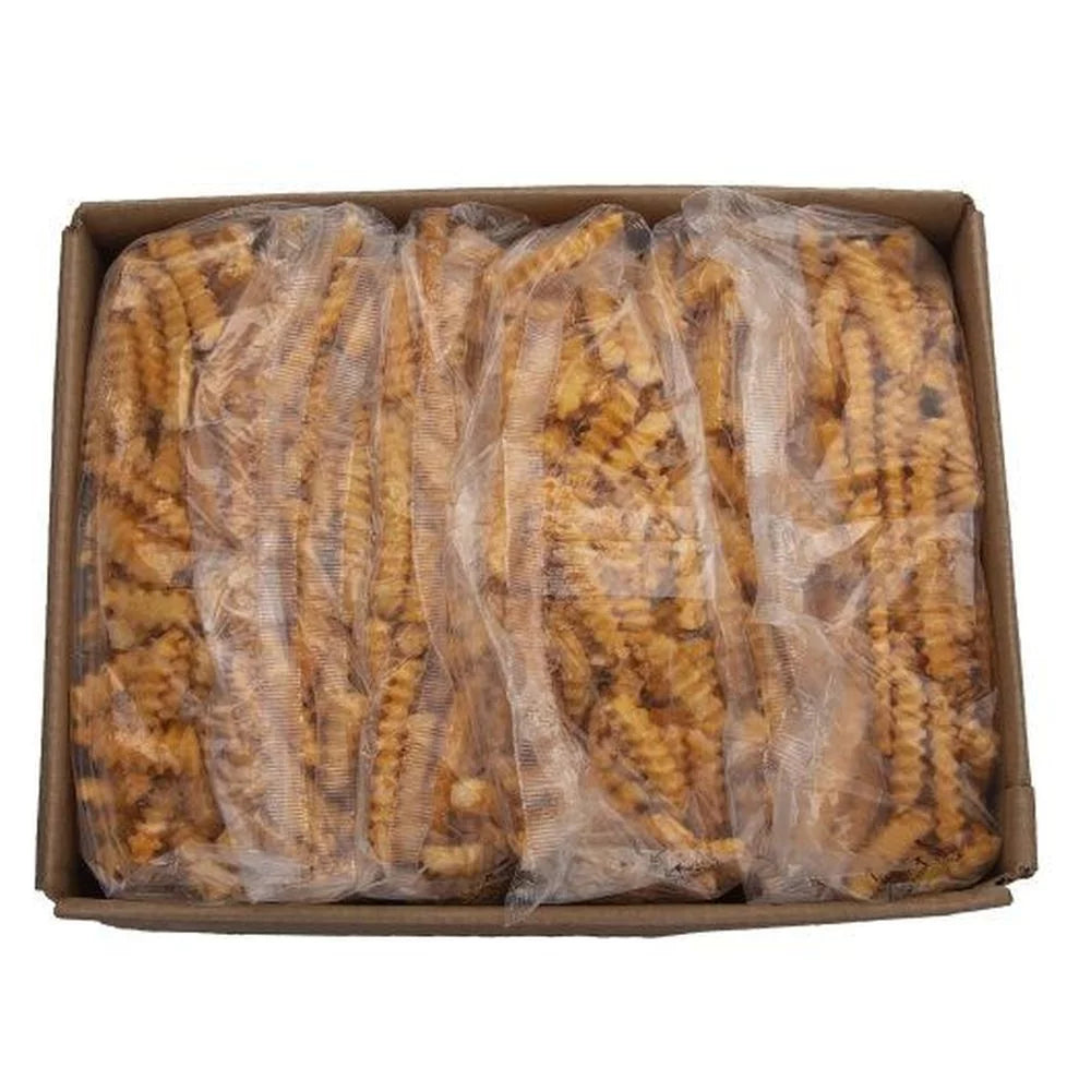 Crispy Bakeable Deep Groove Crinkle Fries, 5 Pound Bag K667132