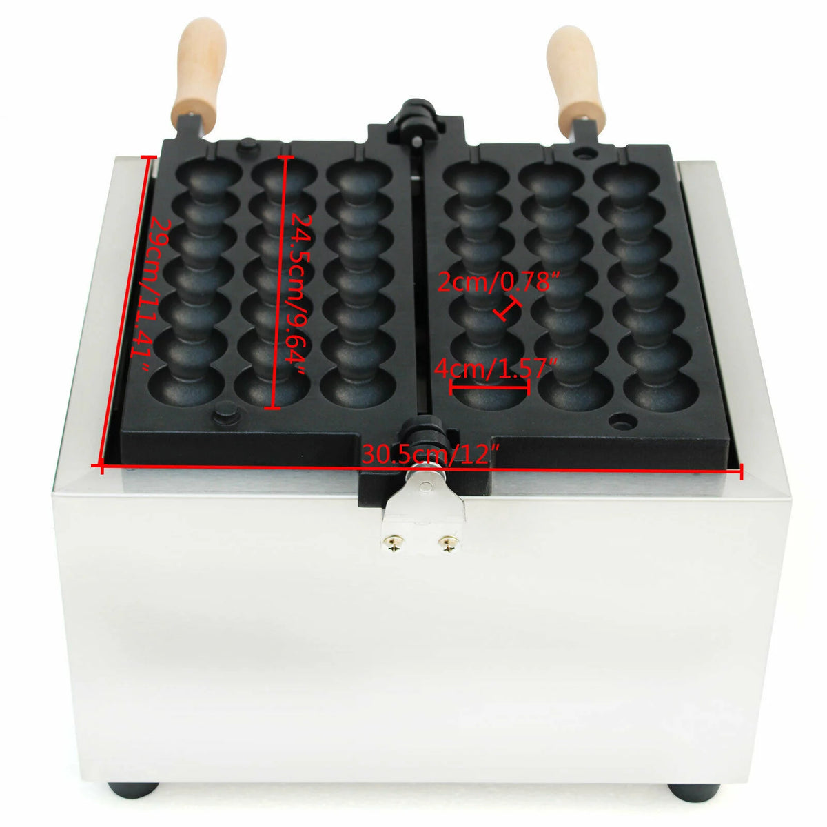 1500W Nonstick Electric 42pcs Waffle Maker L66695