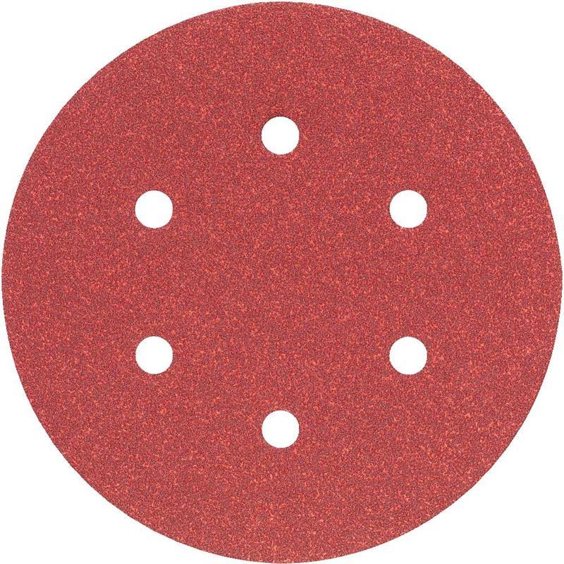 80 Grit Hook and Loop Sanding Disc 6 - 100 Pak E491