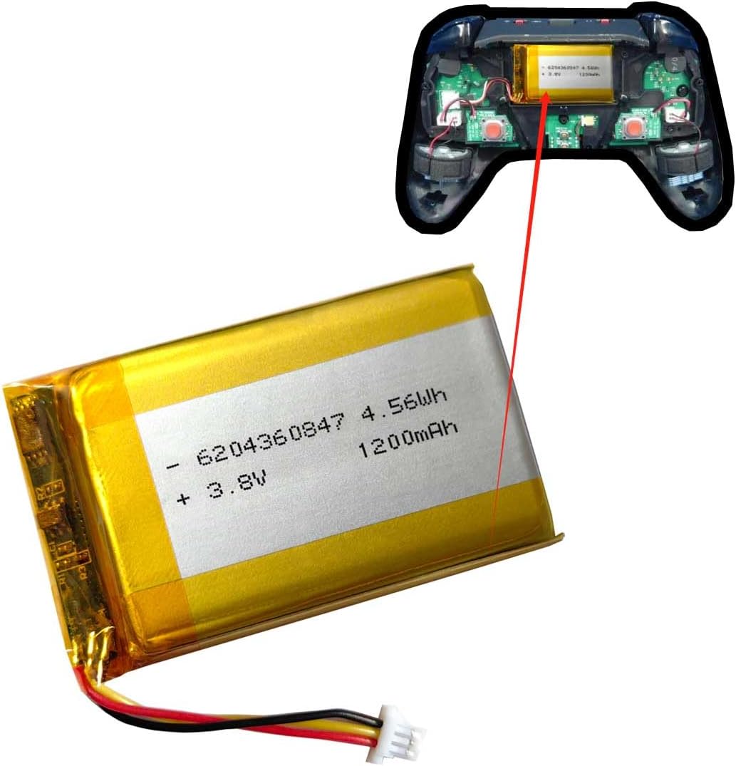 1200mAh 3.8v Rechargeable Lithium Polymer Battery D87984