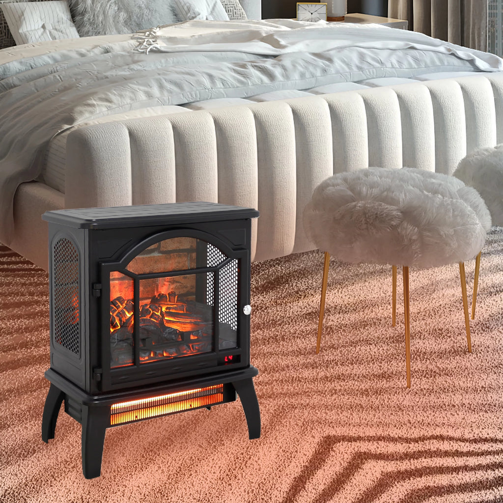 18 Inch 3D Infrared Electric Stove with Remote Control Q79574