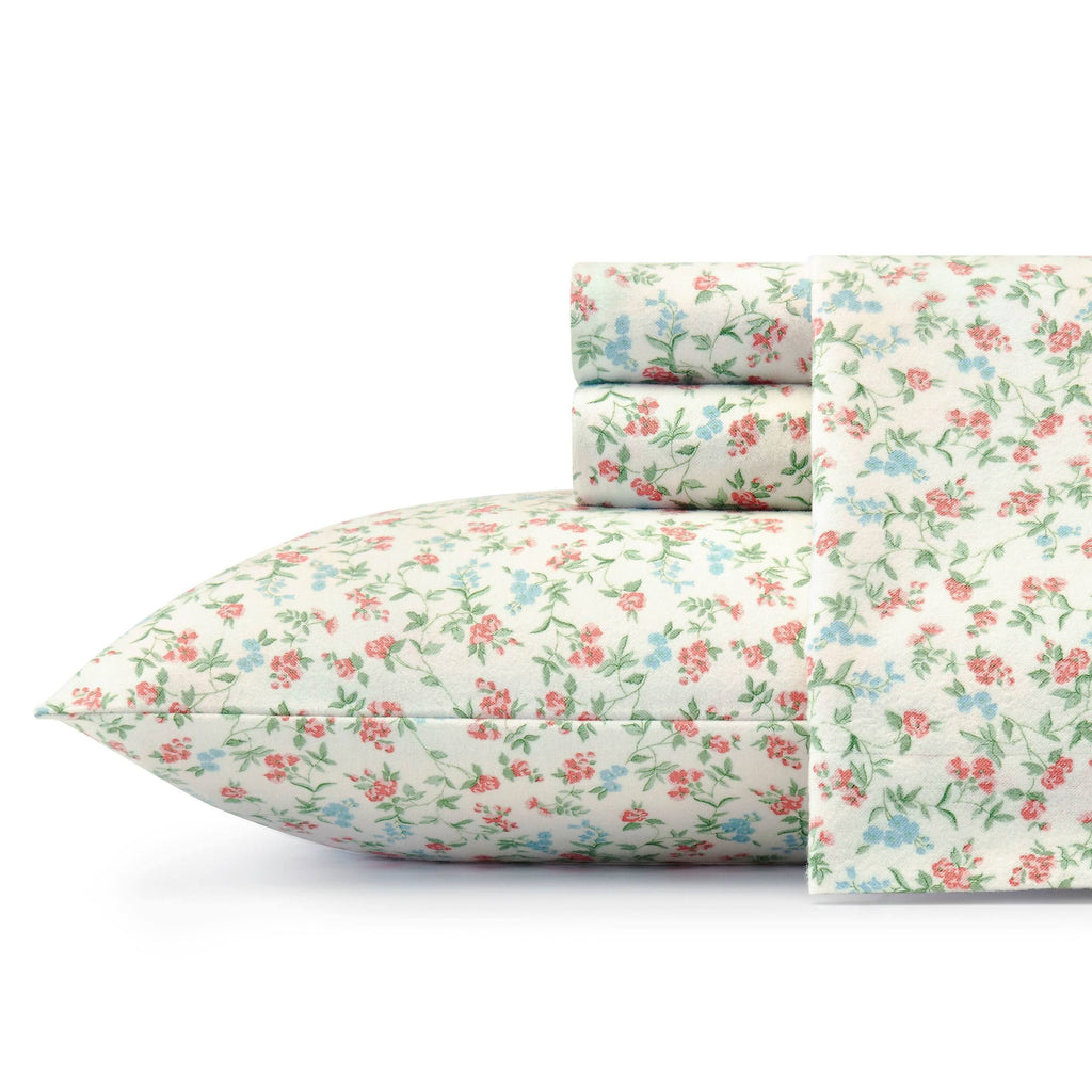 Beige Flannel Full Sheet Set G616772