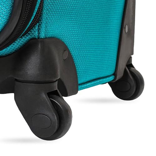 Black Softside Expandable Luggage, Checked-Large 29-Inch T2447