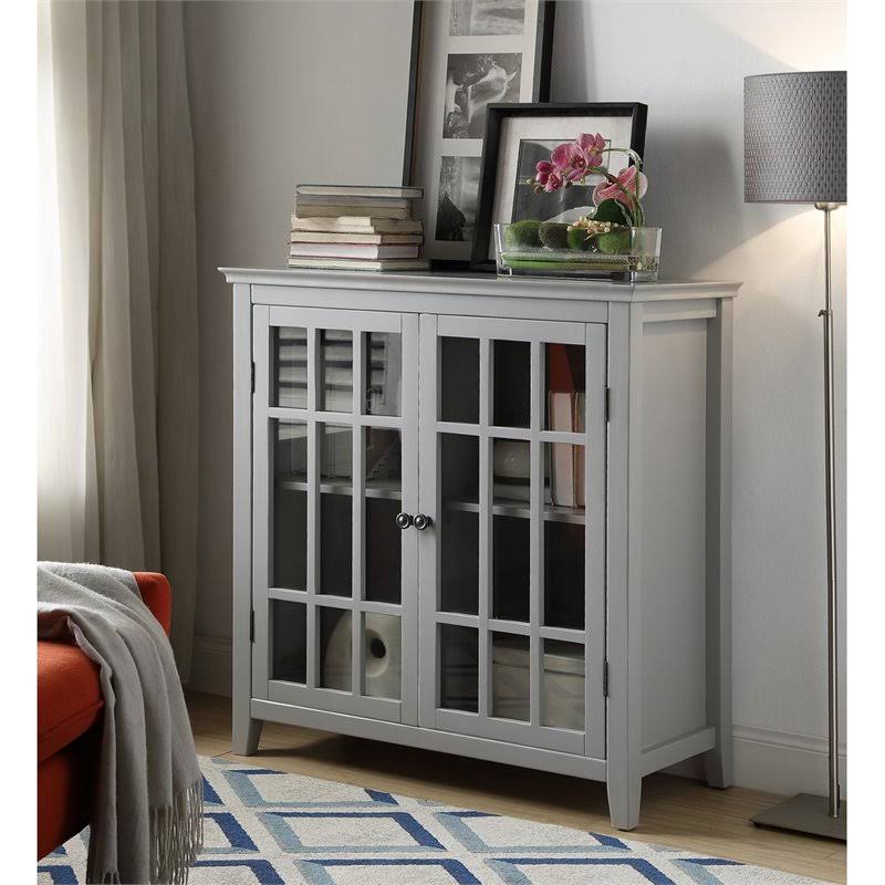 Double Door Cabinet in Gray J202