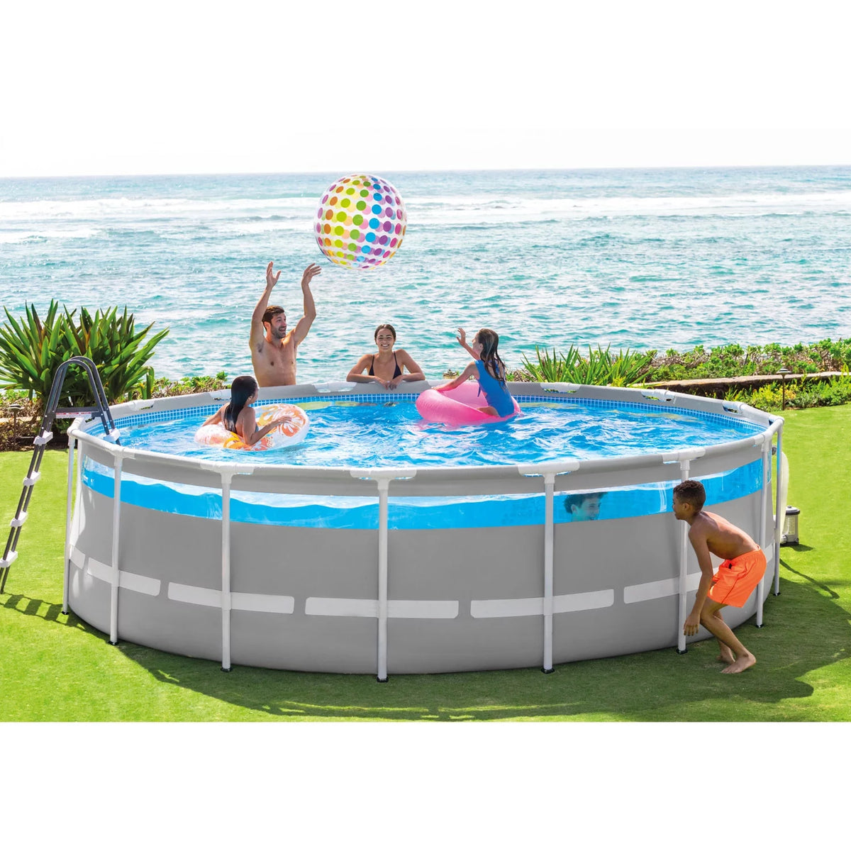 16ft x 48in Above Ground Swimming Pool Set B60679