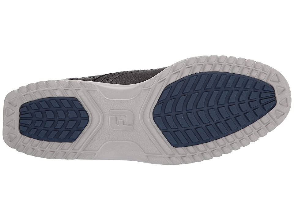 Black Wing Tip Casual Shoes B252746