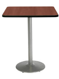 Mahogany Square Bar Height Table D3322