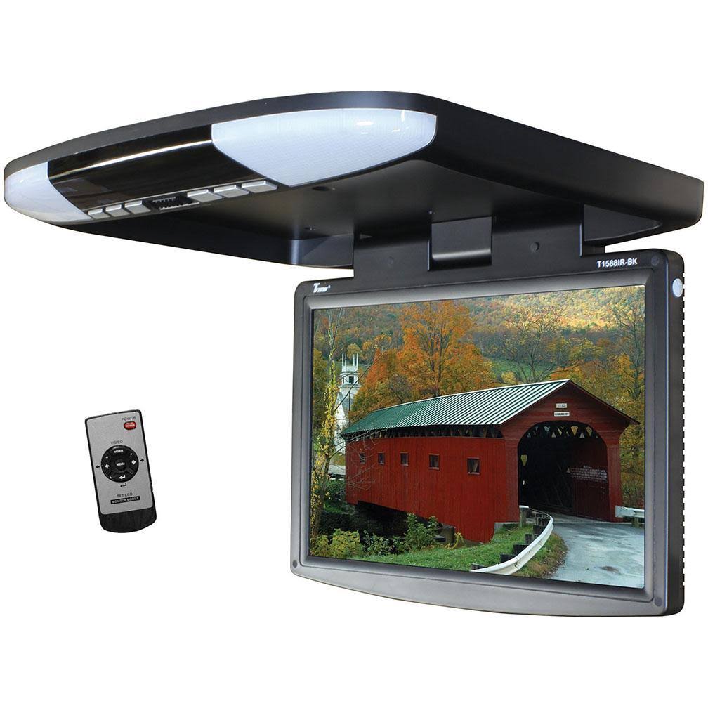 15.4x22 Wide Screen LED Flip Down Monitor C9706