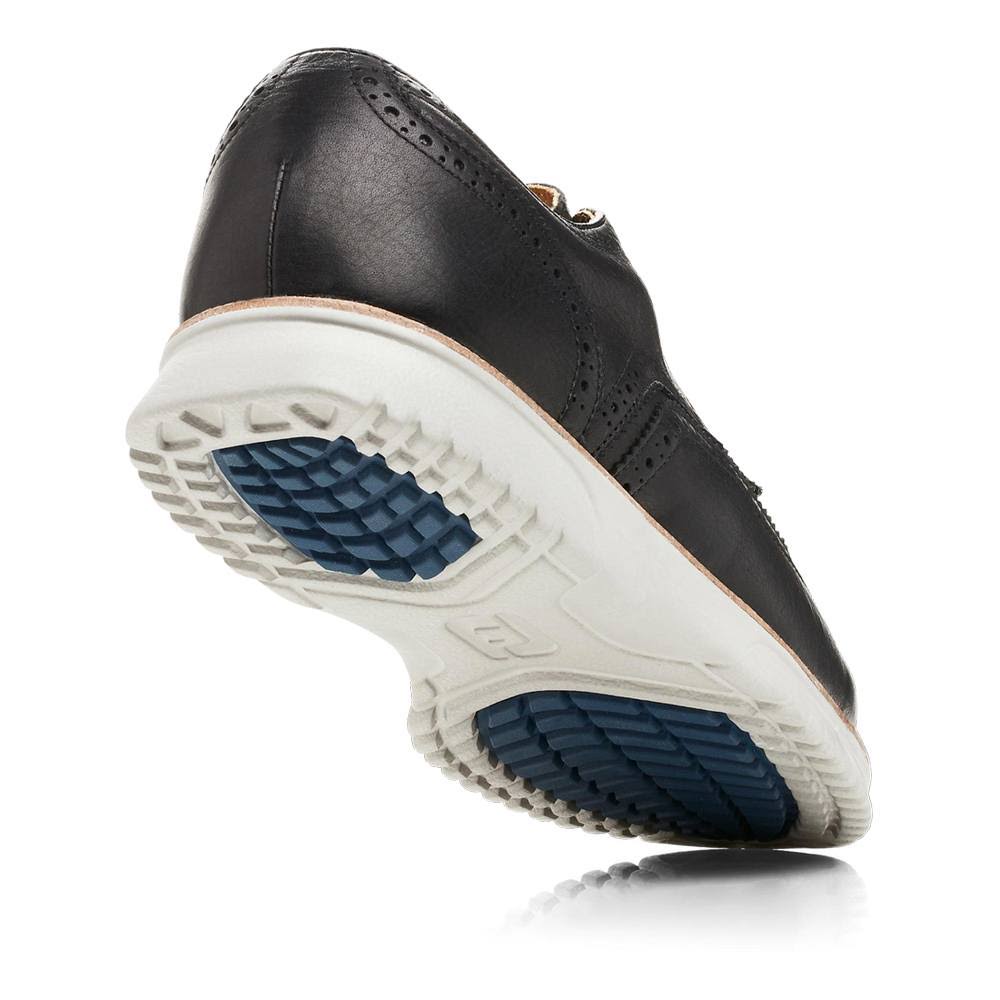 Black Wing Tip Casual Shoes B252746