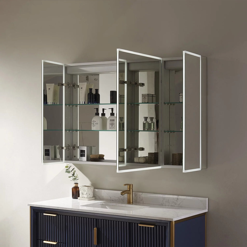 48" Rectangle Frameless LED Medicine Cabinet P289333