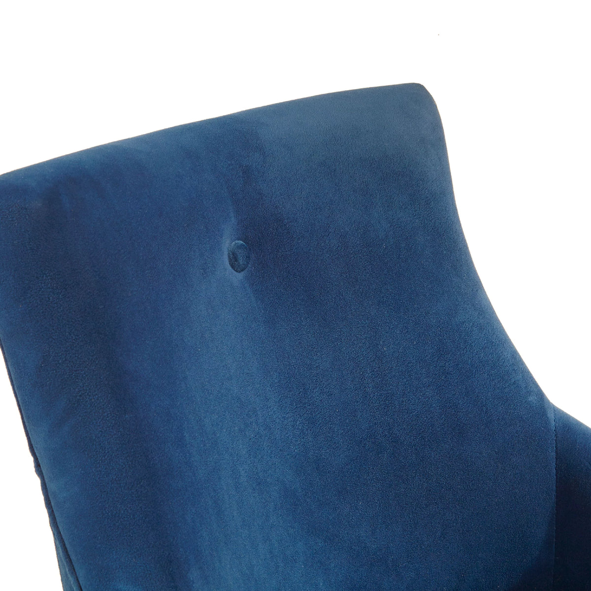 Navy Blue Velvet Office Chair N8149