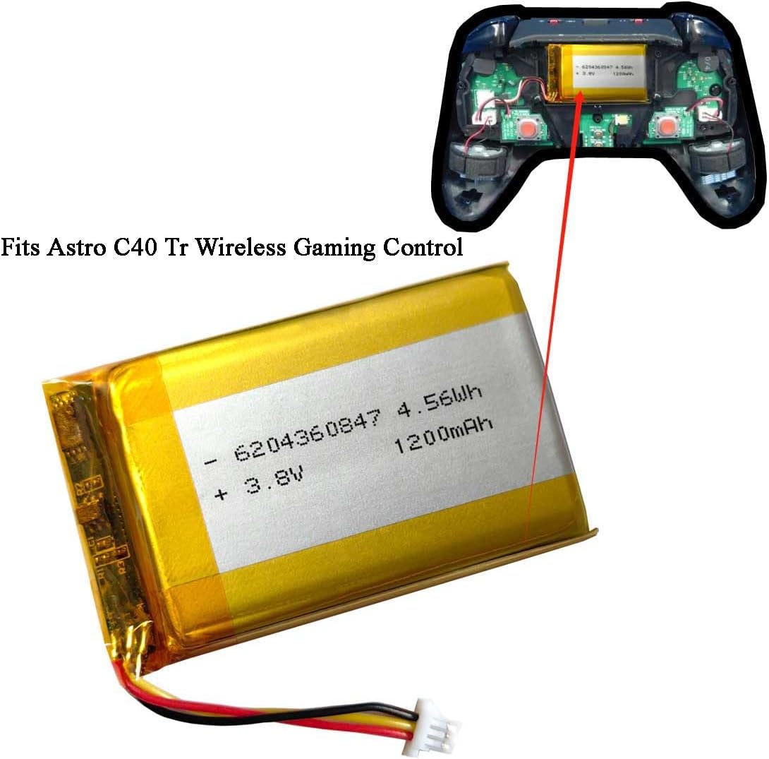 1200mAh 3.8v Rechargeable Lithium Polymer Battery D87984