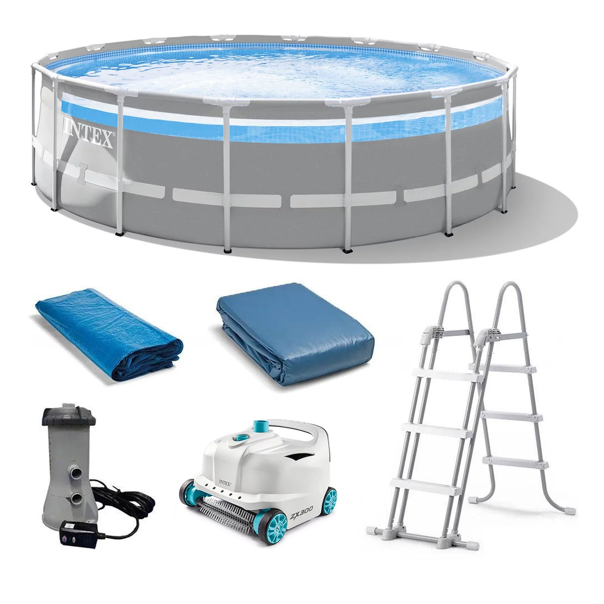 16ft x 48in Above Ground Swimming Pool Set B60679
