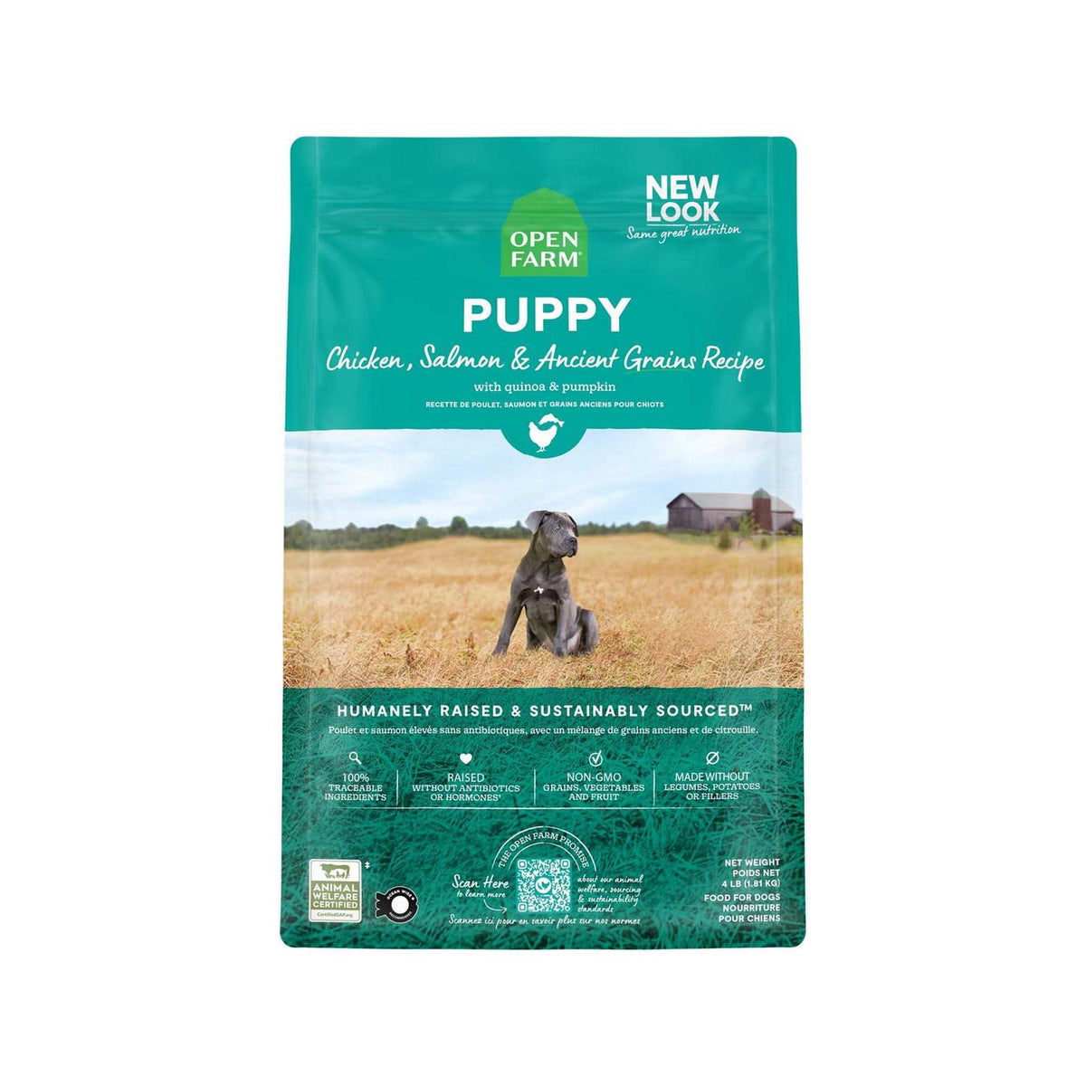 Ancient Grains Puppy Dry Dog Food U4554