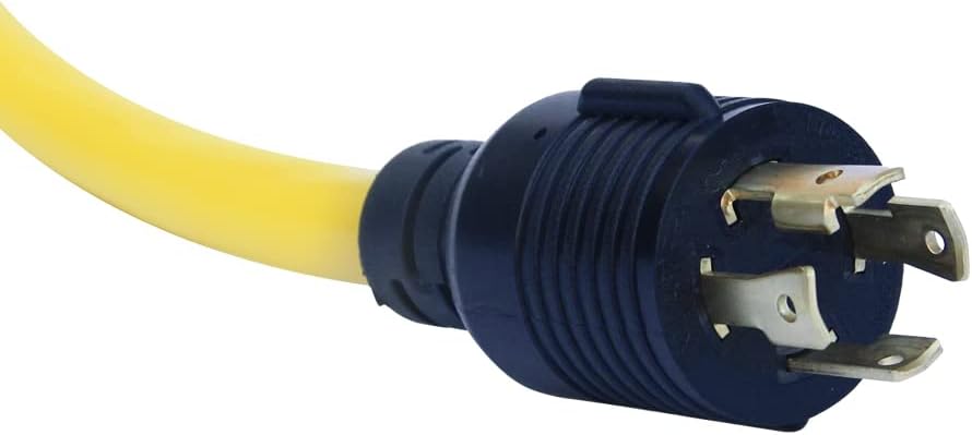 10FT Pack of 2 Generator Locking Cord with Power Indicator J26007