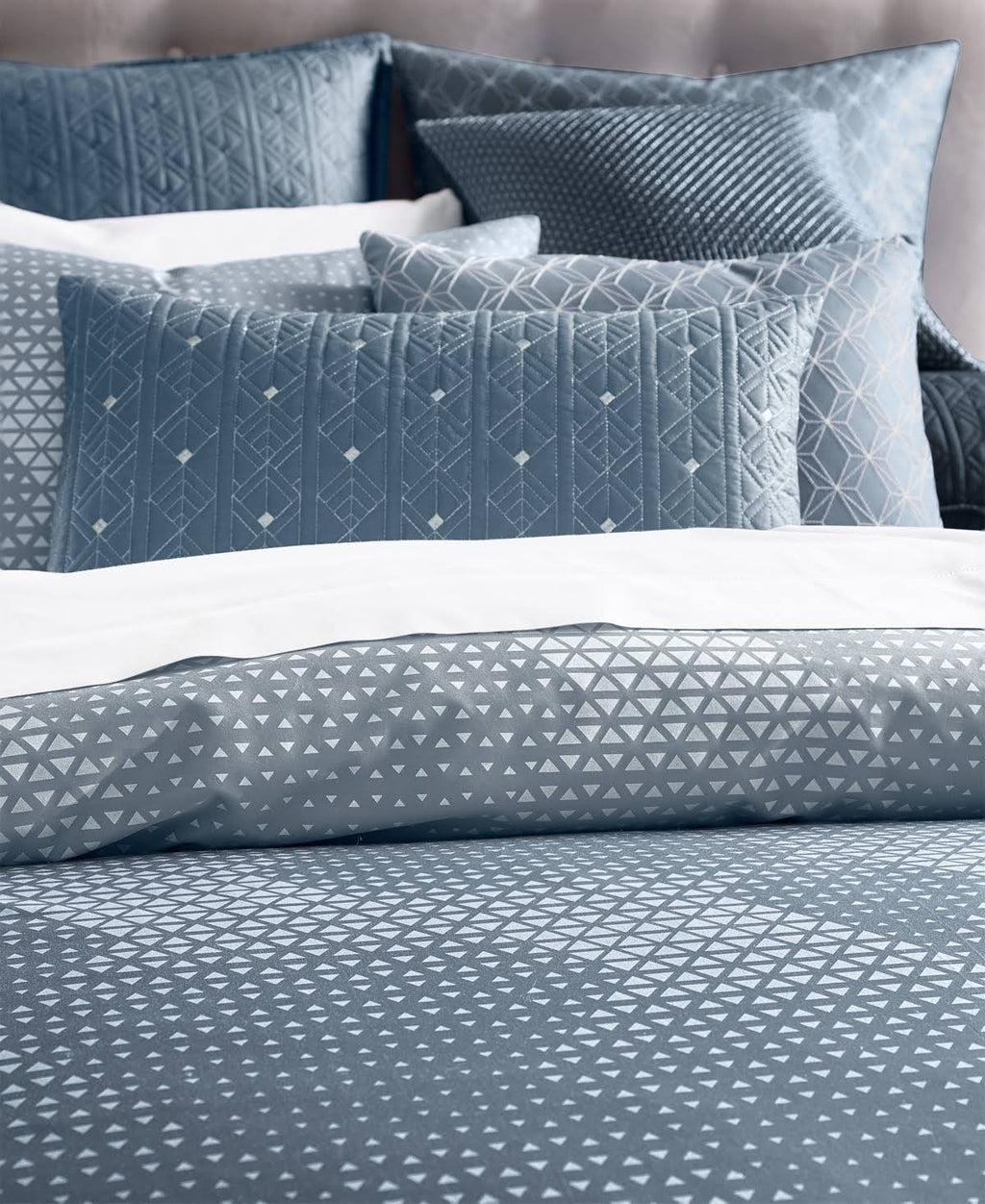400 Thread Count Pima Cotton Full/Queen Duvet Cover Blue L799480