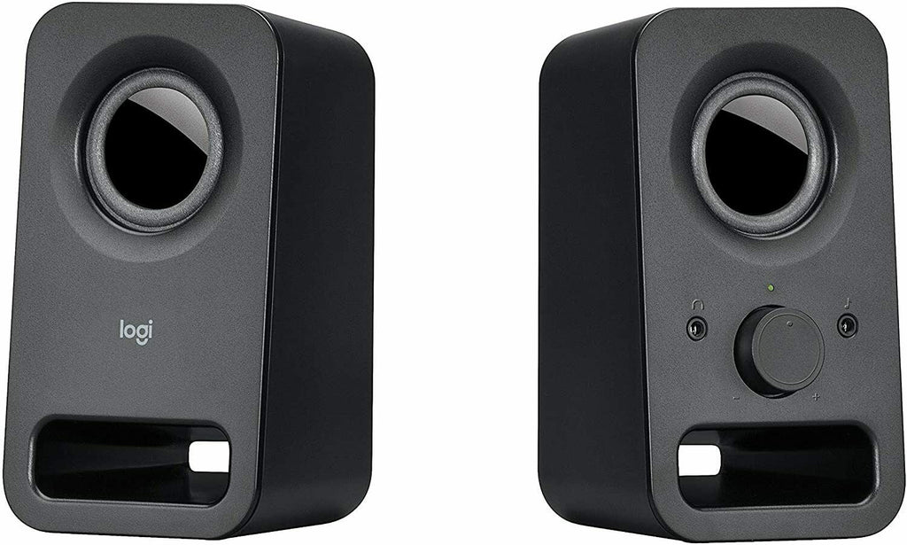 Black Wired Computer Speakers K395043
