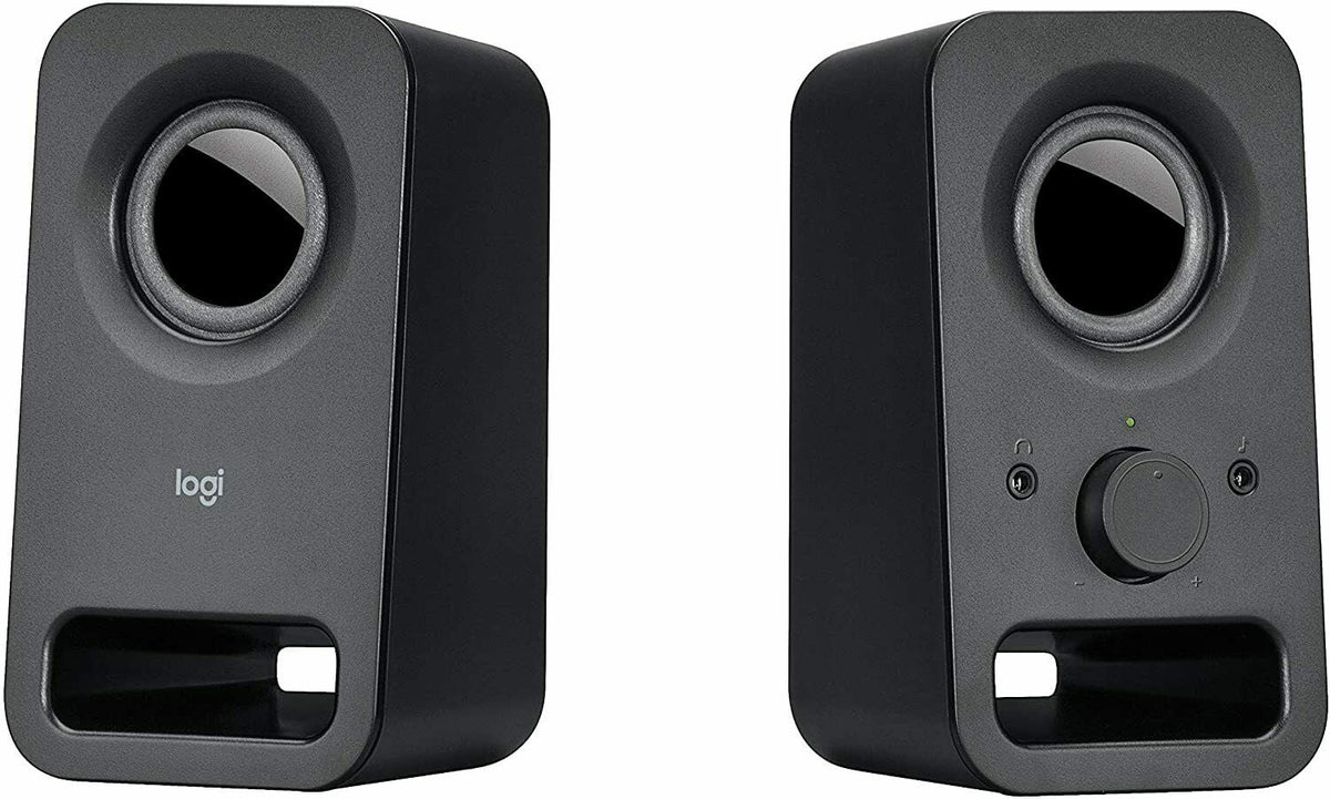 Black Wired Computer Speakers K395043
