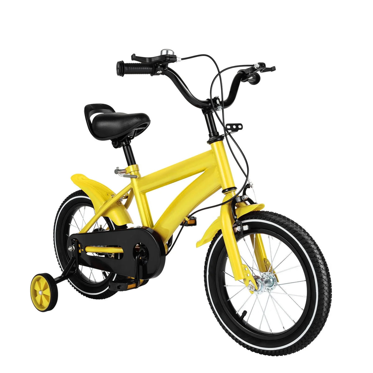14 Inch Kids Bike with Training Wheels and Adjustable Seat T417023