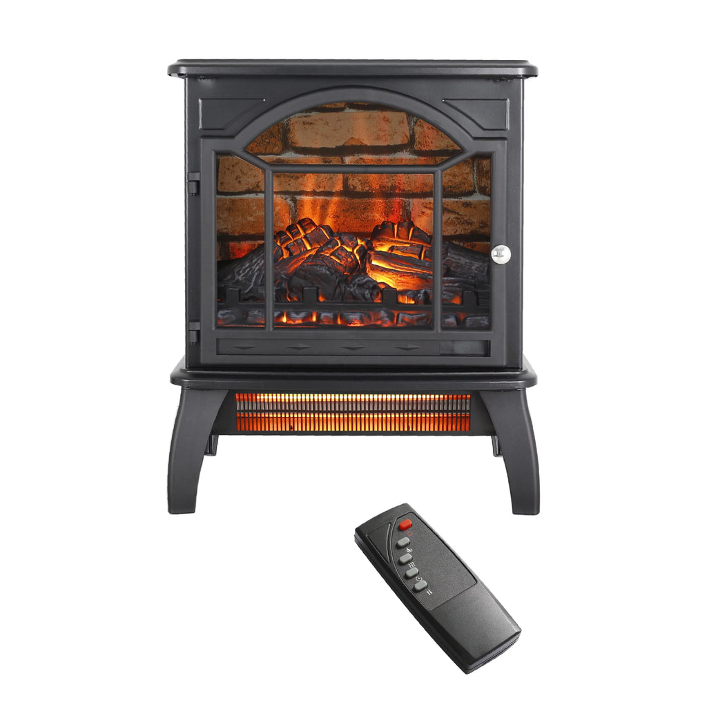 18 Inch 3D Infrared Electric Stove with Remote Control Q79574