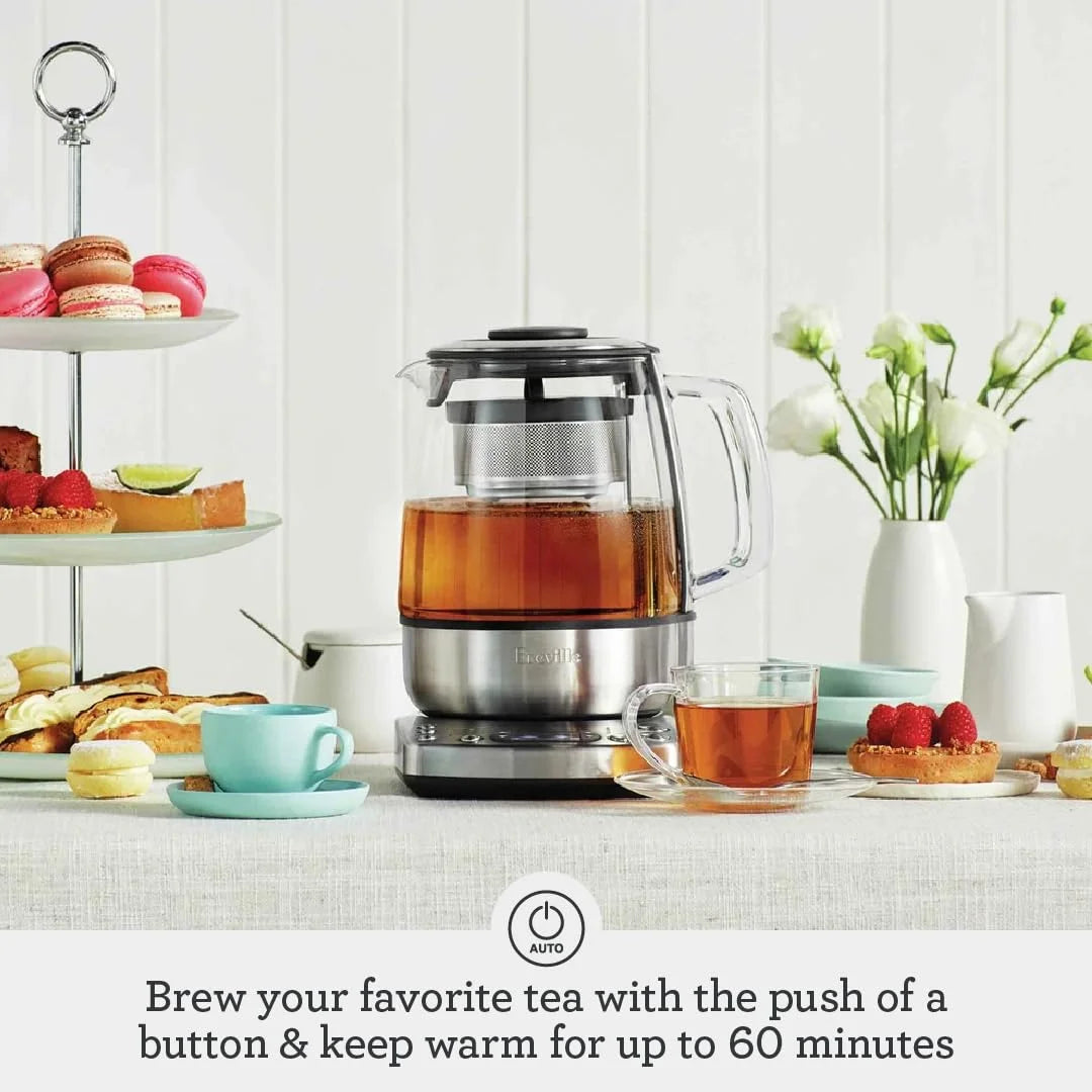 Brushed Stainless Steel Tea Maker N17803