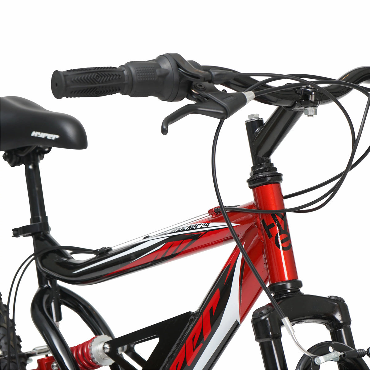 24" Red and Black Mountain Bike U6501